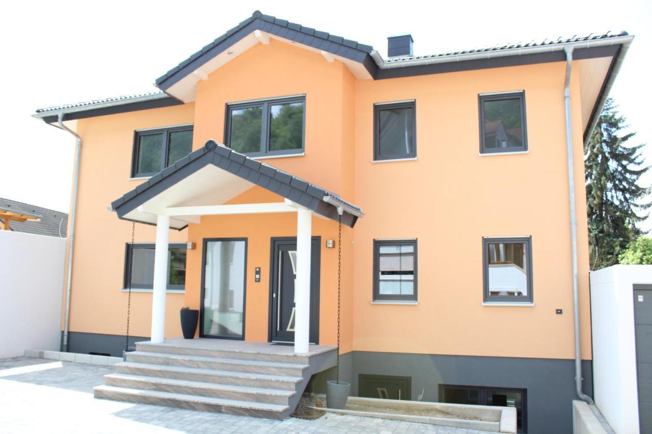Ferienwohnung Bei Heidelberg Mauer Luaran gambar